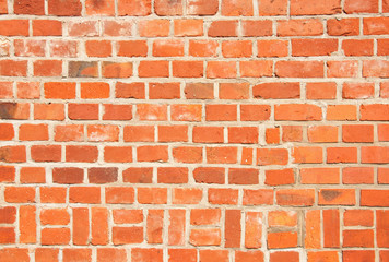 Brick wall as an abstract background