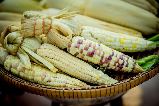 Corns in the basket