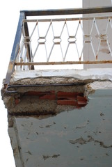 Balkon Sanierung Balkonsanierung Beton sanieren Rost verrostet Balkone Geländer schlechte...
