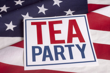 American Flag -  Tea Party