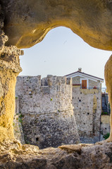 Castle in Agropoli, Italy