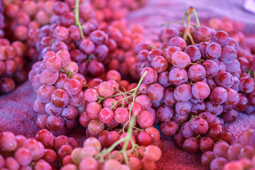 red Grape in market