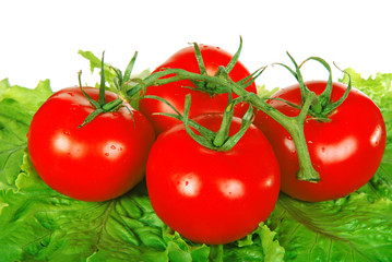 Four tomatoes