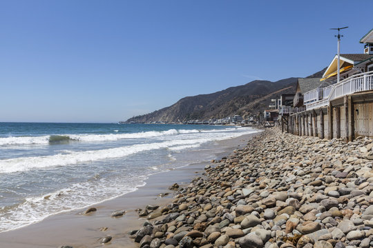 Topanga Beach On The Malibu Coast