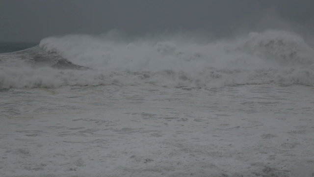 Rough sea during storm
