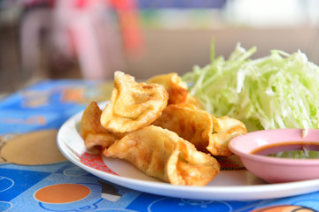 Fried dumplings