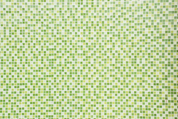 beautiful green mosaic for background