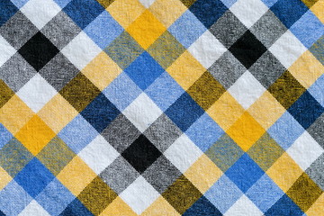 plaid linen background