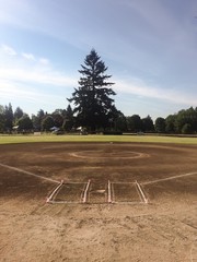 infield ready for the big game 