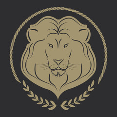 Lion logo Vector