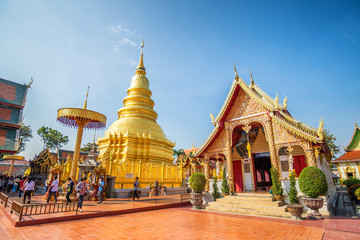 wat phra that haripunchai  is a lanna style temple in lamphun ,