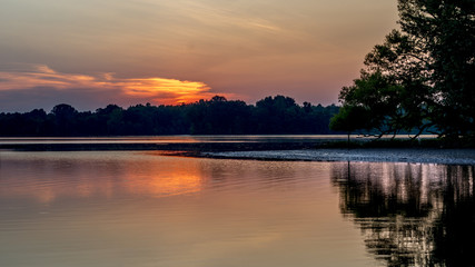 Sunrise over the Alabama River