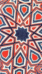 Artistic Star Diamond and Pentagon Background