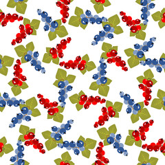 currant seamless pattern
