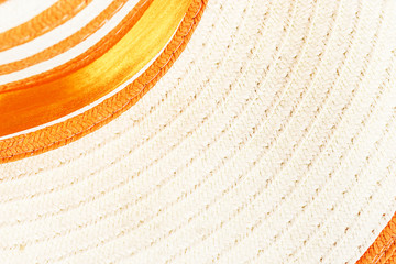 Woven straw background or texture.