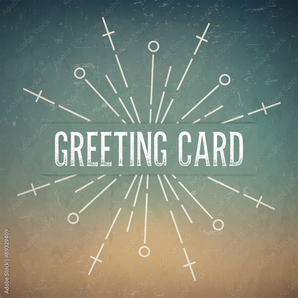 Poster abstract creative concept vector design layout with text -