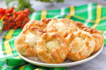 Sweet patties with cottage cheese