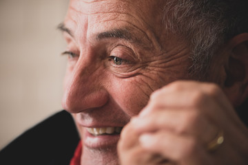 Obraz premium Portrait of a handsome middle age man