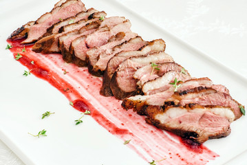 roasted duck