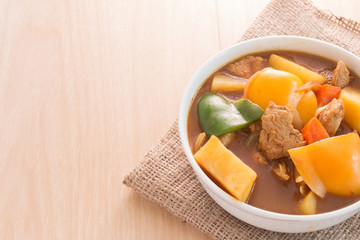 Japanese pork curry