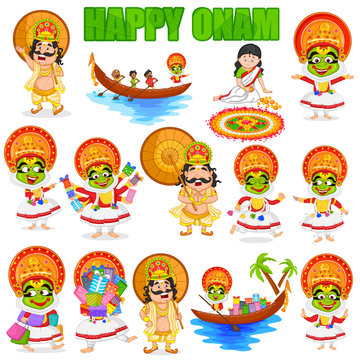 King Mahabali for Onam festival