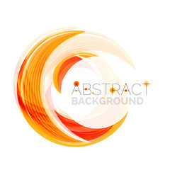 Vector swirl line abstract background