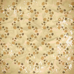 Floral seamless pattern in vintage style