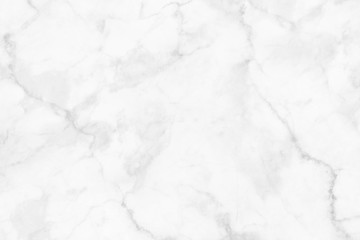 Naklejka premium White (gray) marble texture, detailed structure of marble (high resolution), abstract texture background of marble in natural patterned for design.