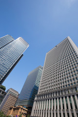 Obraz premium 東京丸の内の高層ビル