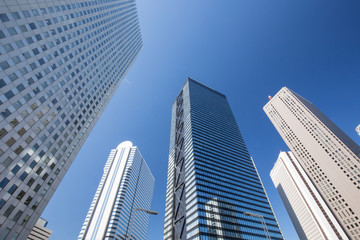 Obraz na płótnie Canvas 東京新宿の高層ビル群