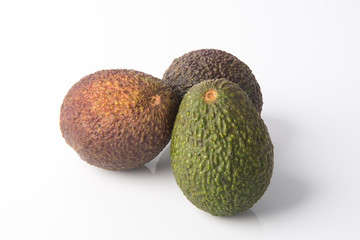 Avocado. Avocado on a Background
