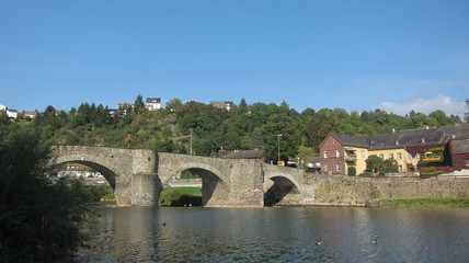Fototapeta premium Brücke in Runkel