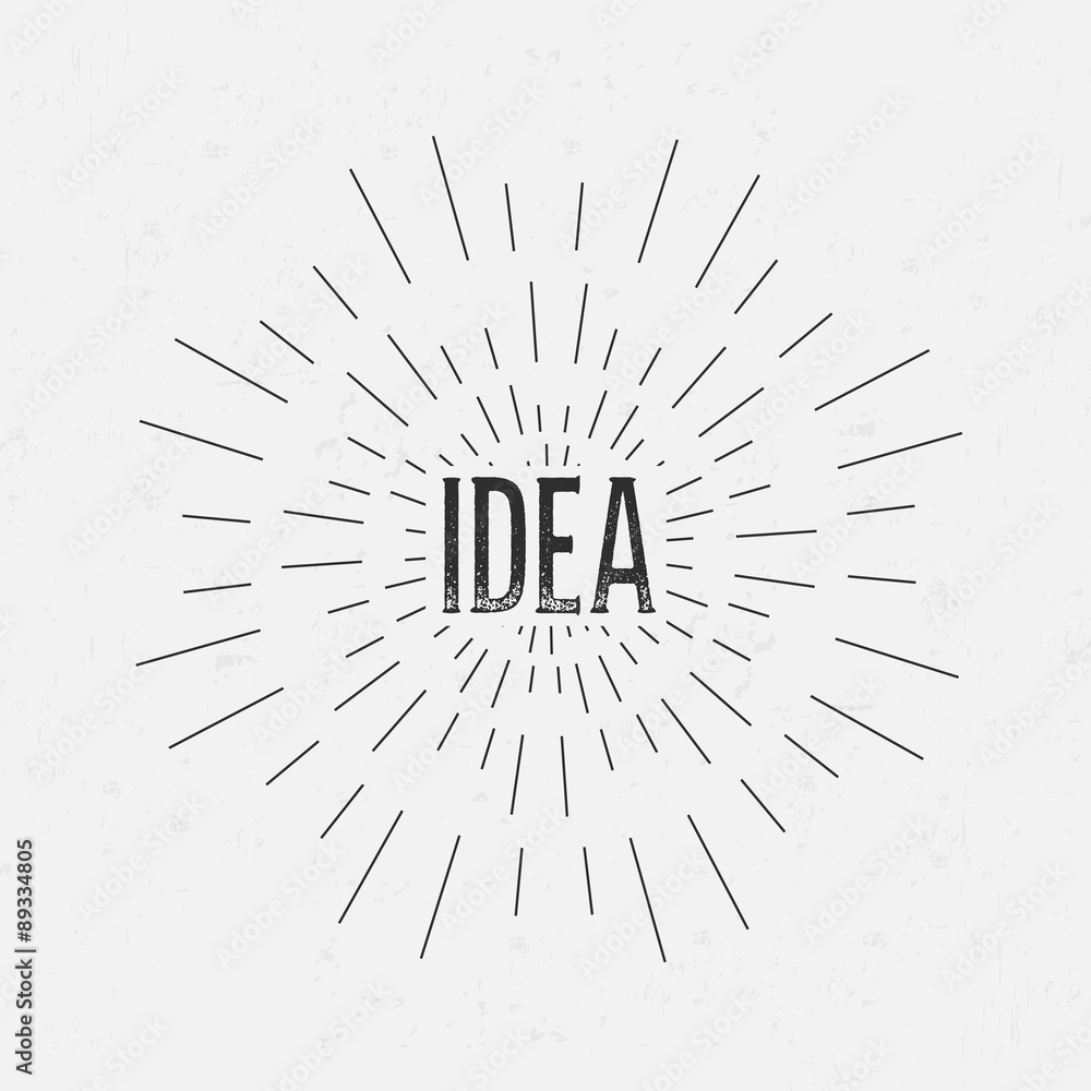 Poster abstract creative concept vector design layout with text - idea