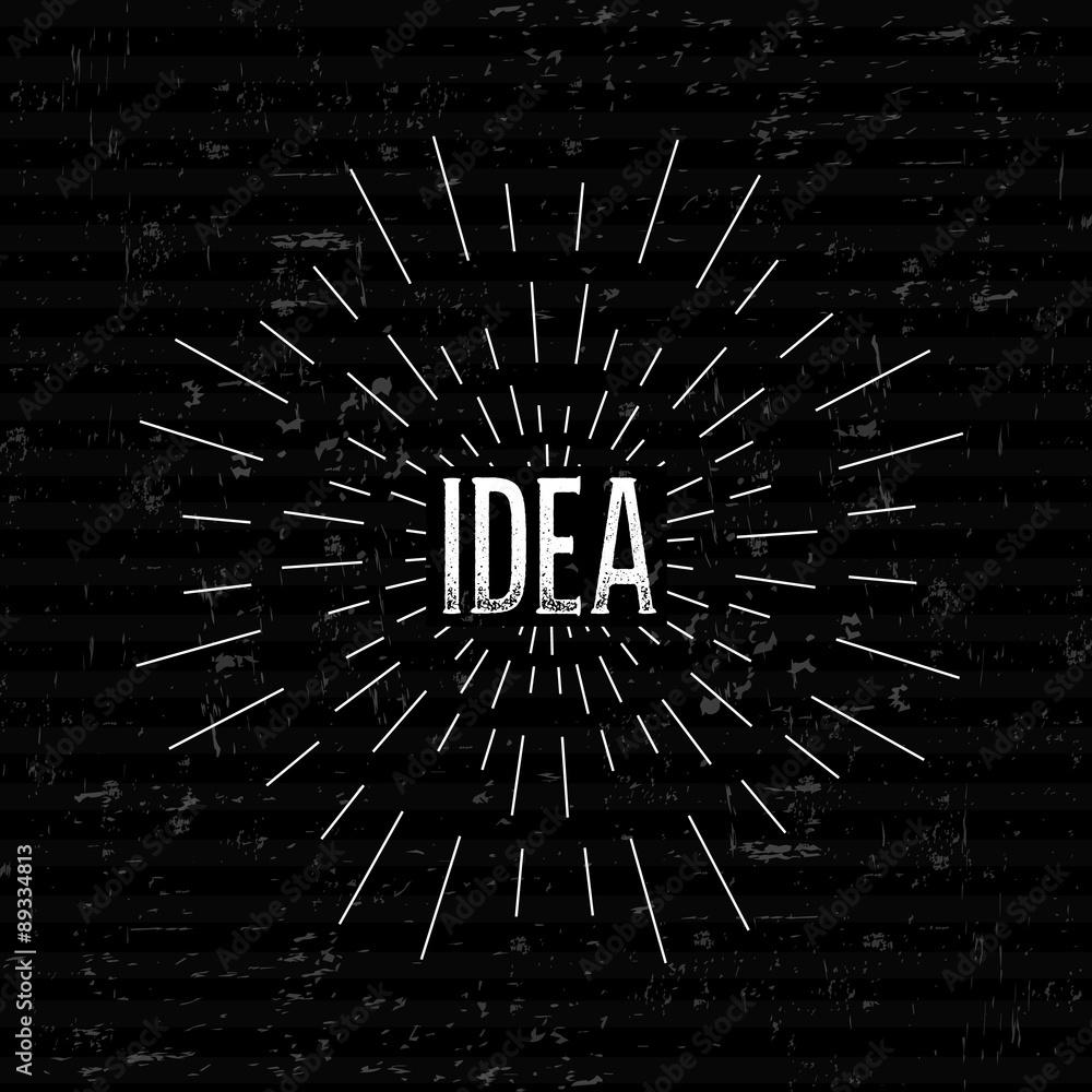 Poster abstract creative concept vector design layout with text - idea