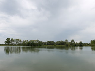 Fototapeta premium Lake and sky