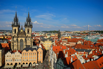 Obraz premium Tyn Church, Prague, Czech Republic