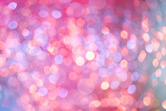 bunte lichter bokeh hintergrund