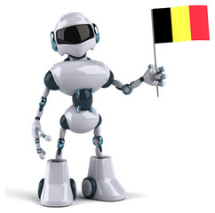 Naklejka premium Robot