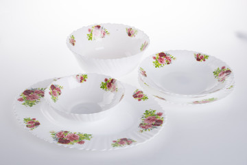 plate, plate on a background