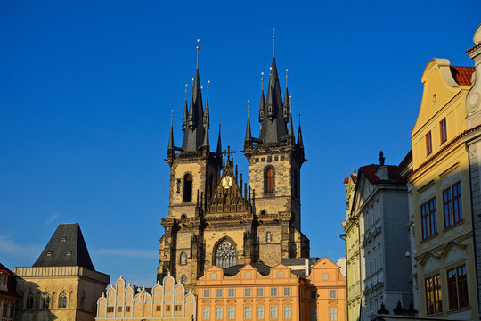 Tyn Church, Prague, Czech Republic