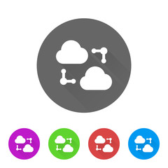 App Icon Long Shadow - 5 Colors