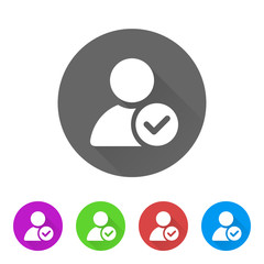 App Icon Long Shadow - 5 Colors