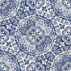 Blue Ornamental Pattern