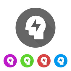 App Icon Long Shadow - 5 Colors