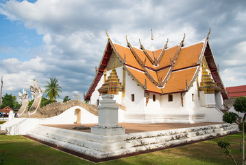 Buddhist temple of Wat Phumin in Nan, Thailand