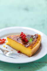 flan à la vanille