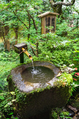 京都　三千院　清浄水