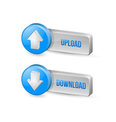 Download and upload buttons