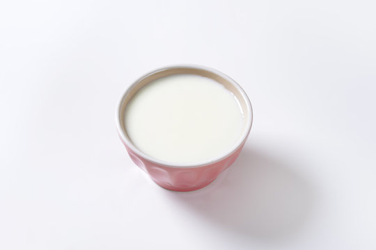 bowl of milk