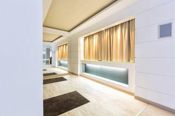 Wedding hall or other function facility set for fine dining 